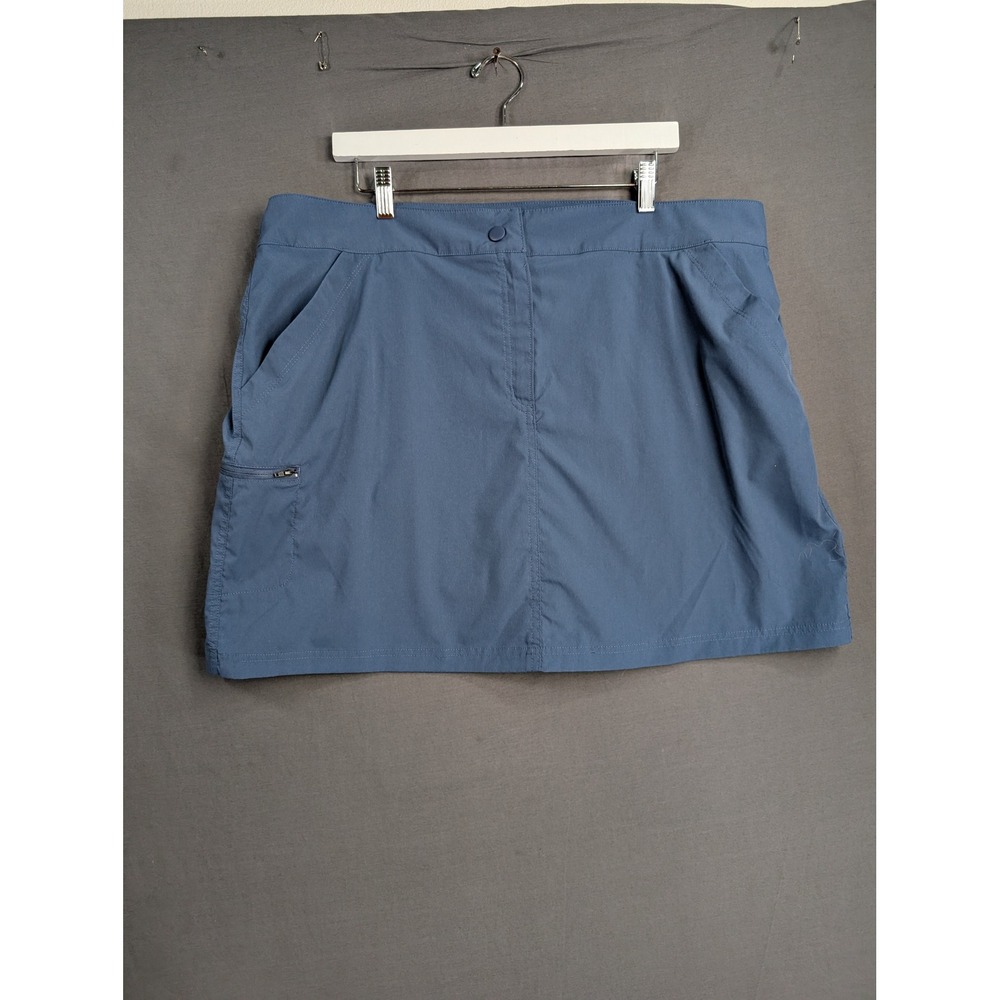 32 Degrees Cool Womens Blue Active Skort XXL T2413844